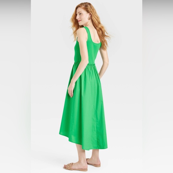 NWT Green Dress size large - Picture 2 of 4